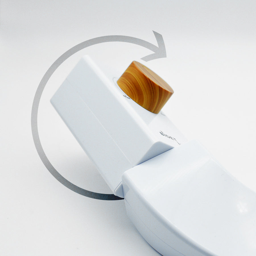 BIDETbidet Left/Right Reversible FRESH WATER Non-Electric Ultra-Slim Toilet Attachment
