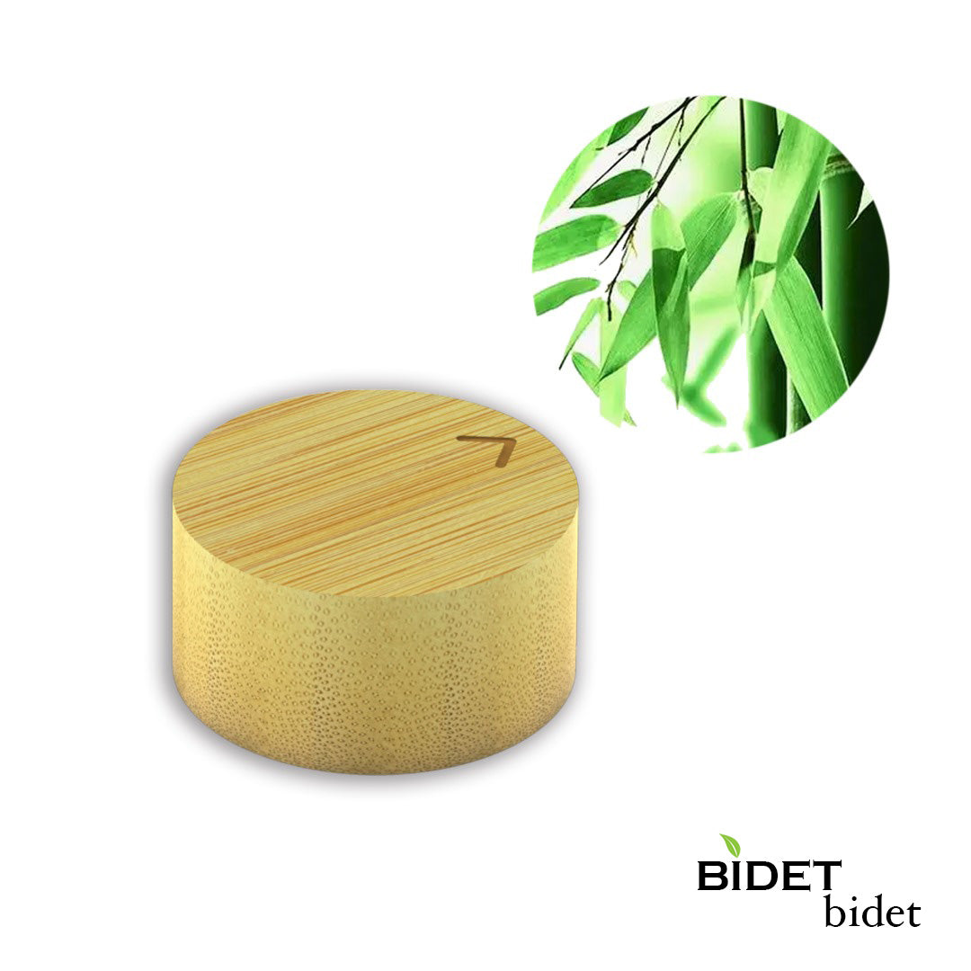 Alternative Detachable Bidet Knob Real Bamboo - Bidet Accessories
