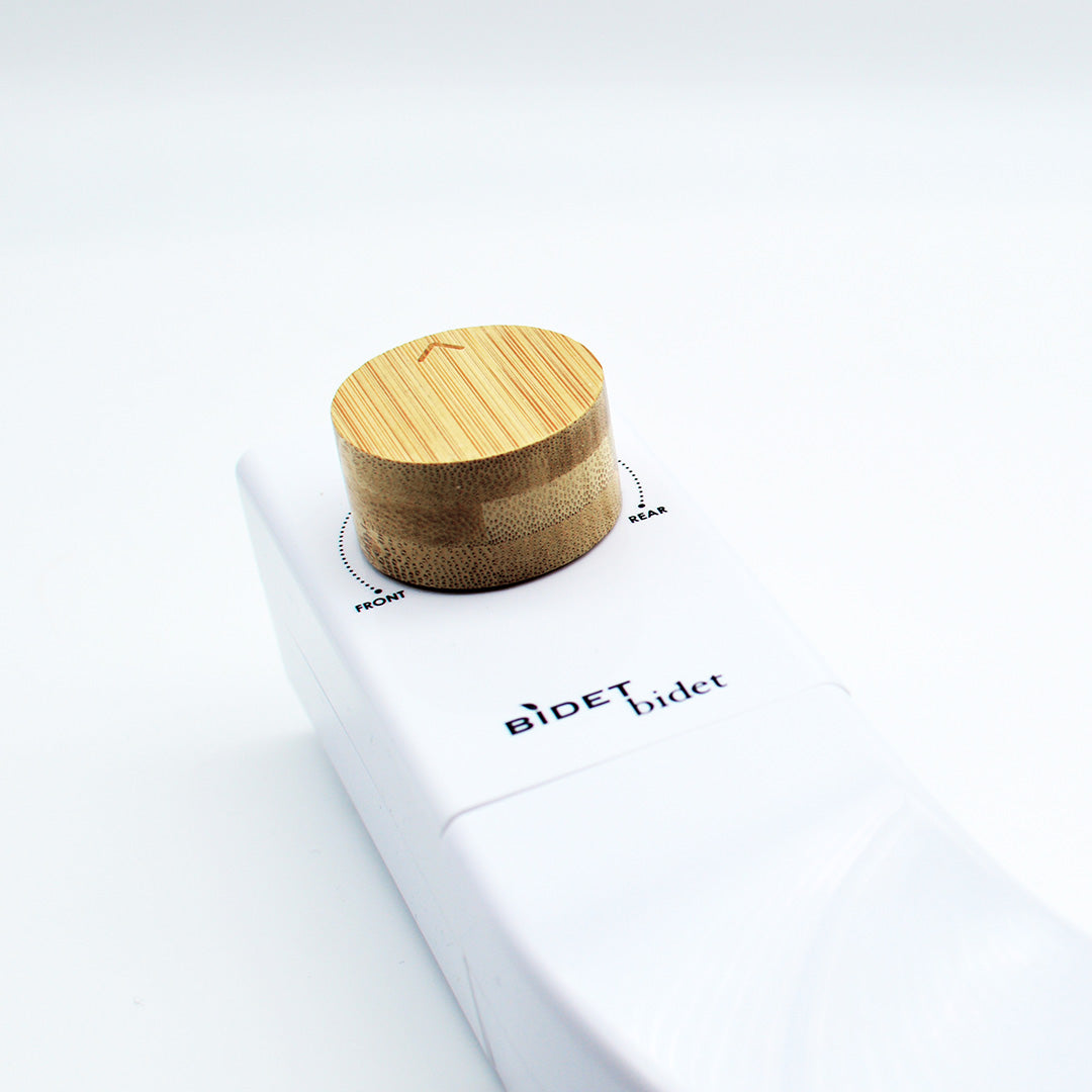 Alternative Detachable Bidet Knob Real Bamboo - Bidet Accessories