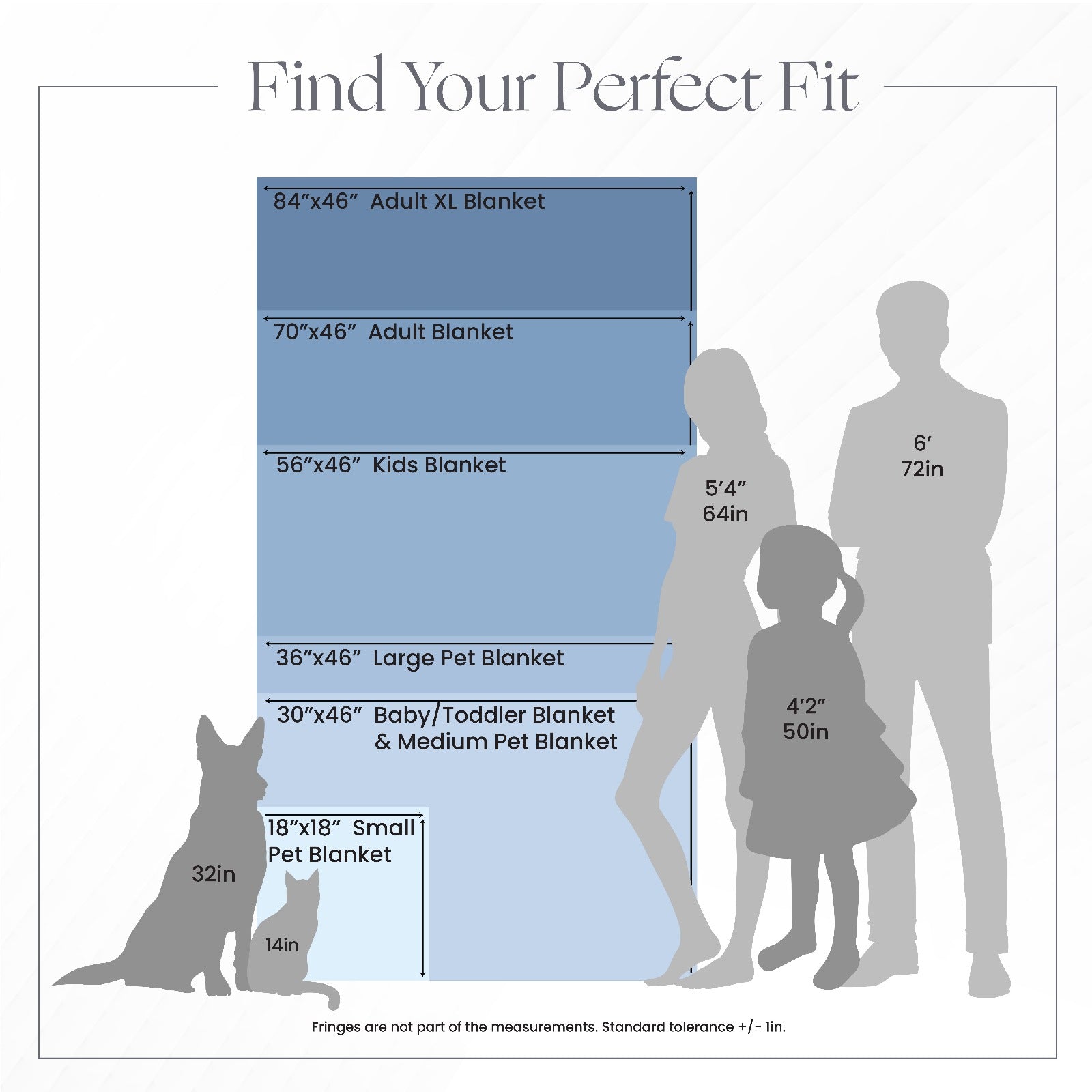 Handcrafted Pet Large Size (46"X36") Finished Tie Blanket, Premium Anti-Pill Plush Fleece No-Sew - Desert Spirit Print with Solid Camel Backing